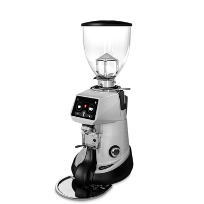 Automatyczny młynek do kawy do intensywnego użytku z wbudowaną wagą i wentylatorem chłodzącym żarna, srebrny, 1,5 kg, 255x320x635 mm | RESTO QUALITY, F64EVO XGI
