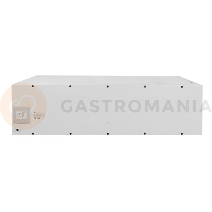 Piec do pizzy elektryczny, sterowanie elektroniczne, piekarniczy modułowy szamotowy, szeroki, 6x 40 cm, 4x 600x400 mm, 1540x985x410 mm | RESTO QUALITY, BAKE D6/L