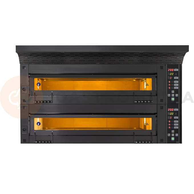 Piec piekarniczy modułowy 2-komorowy, elektryczny, 24 kW, 400 V, 1660x1020x1850 mm | RESTO QUALITY, MD/1200/2