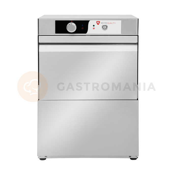 Zmywarka do szkła, kosz 350x350 mm, 2,65 kW, 230 V, 430x480x660 mm | RESTO QUALITY, RQ350D