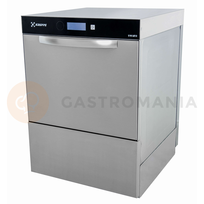 Zmywarka uniwersalna, kosz 500x500 mm, 400 V, wsad h=395 mm, 585x610x815 mm | KRUPPS, Koral line K560E