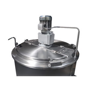 Kocioł warzelny parowy z grzaniem pośrednim, opcja mieszadła, 400 l, maks. zużycie pary 170 kg/h, 1290x1240x1070 mm | RESTO QUALITY, RQK-401NR