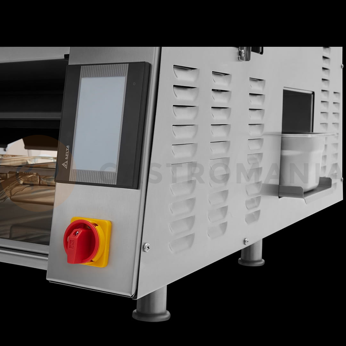 Grill taśmowy, grill automatyczny 2-taśmowy, 13 kW, 300-500°C, 690x1087x800 mm | RESTO QUALITY, SET3000