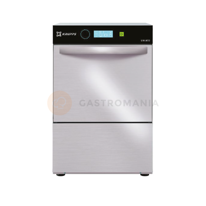 Zmywarka z wbudowanym zmiękczaczem, kosz 400x400 mm, 230 V, 470x595x710 mm | KRUPPS, Soft Line S209E