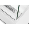Witryna cukiernicza chłodnicza, białe wnętrze, 900x690x1300 mm | RESTO QUALITY, Dolce Visione Basic 900 W1 Bianco