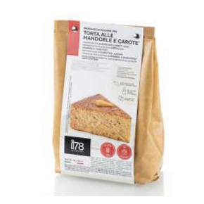 Ciasto migdałowo-marchewkowe, torta alle mandorle e carote, gotowy mix, 400 g | SILIKOMART, i78 Ingredients