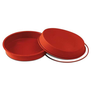 Forma na ciasta i torty SFT226 ROUND PAN, okrąg 26x5,5 cm | SILIKOMART, Classic Premium