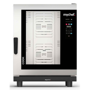 Piec konwekcyjno-parowy elektryczny, automatyczny system myjący, 10x GN1/1, 18,6 kW, 400 V | MYCHEF, Cook Master 101E