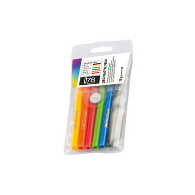 Zestaw 6 kolorowych pisaków dekoracyjnych, decorative pens | SILIKOMART, i78 Colorants