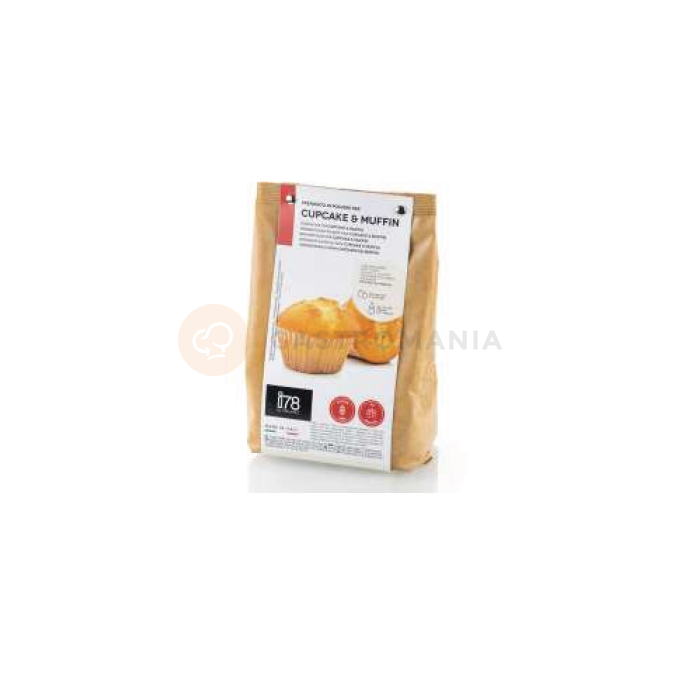 Babeczki i mufinki, cupcakes&amp;muffin, gotowy mix, 400 g | SILIKOMART, i78 Ingredients