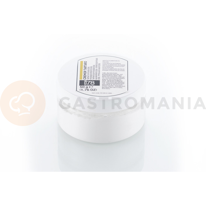 Drożdże wegańskie, winiany potasu, spulchniacz 50 g | SILIKOMART, i78 Commodities