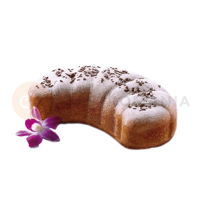 Forma na ciasta i torty SFT327 CROISSANT, rogalik, 23,5x17x6 cm | SILIKOMART, Celebration