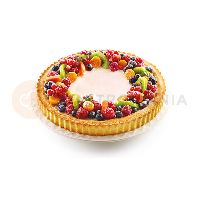 Forma na ciasta i torty SFT426 CROSTATA, tarta 24x3 cm | SILIKOMART, Classic Premium