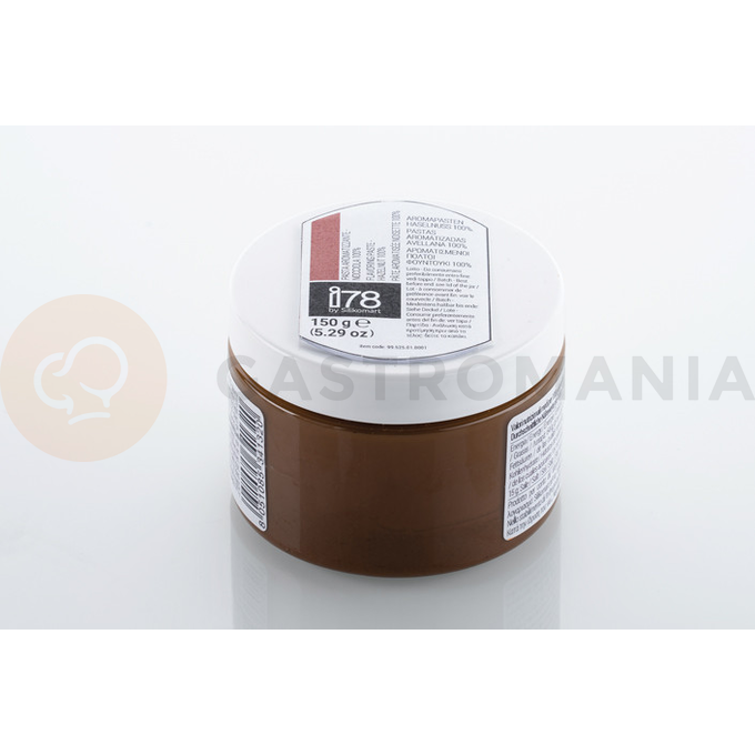 Pasta smakowa, orzech laskowy 100%, 150 g | SILIKOMART, i78 Ingredients