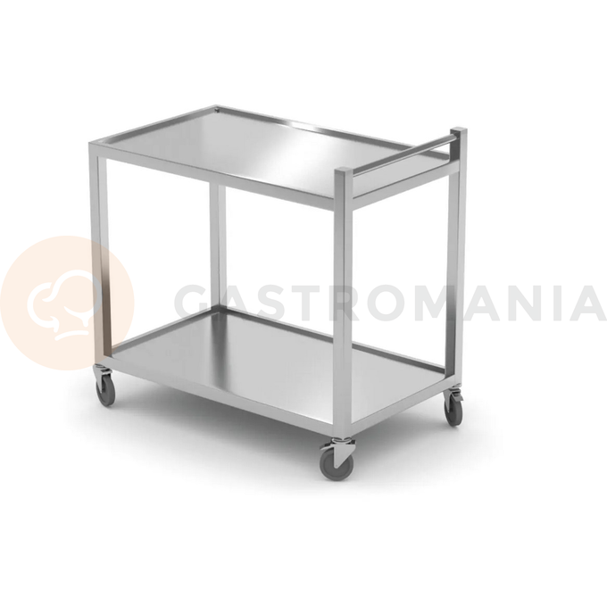 Vozík dvjpolicový, 800x500x850 mm | HENDI, Profi Line