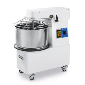 Miesiarka spiralna 32 l z podnoszoną głowicą i wyjmowaną dzieżą, 88 kg/h, 400V, 435x750x810 mm | PRISMAFOOD, 1I054035
