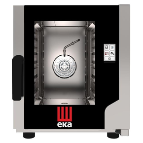 Piec konwekcyjno-parowy 5x GN2/3, elektryczny, z bezpośrednim natryskiem i ekranem dotykowym, 550x754x662 mm | EKA, Evolution New