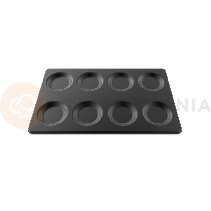 Hliníkový plech na 8 vajec s nepriľnavým povrchom | UNOX, EGGS 8x1