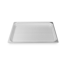 Nerezový perforovaný plech s nepriľnavým povrchom na varenie v pare GN 1/1 40 mm | UNOX, STEAM