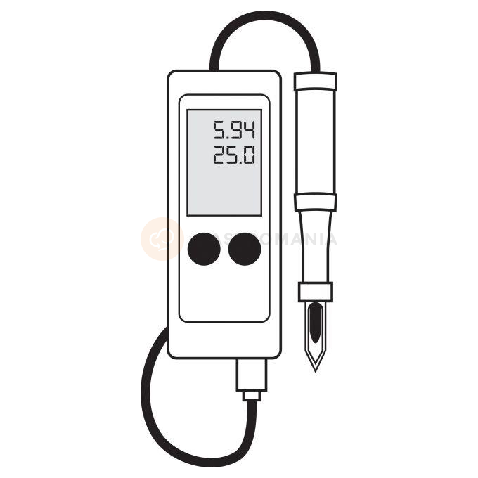 Merací prístroj na meranie hladiny pH | MEATICO, PA9210