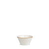 Biela miska, ručne zdobená 90 ml | CHURCHILL, Stonecast Barley White