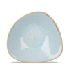 Porcelánová miska v tvare trojuholníka, ručne zdobená 600 ml | CHURCHILL, Stonecast Duck Egg Blue