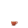 Porcelánová šálka na espresso 110 ml | CHURCHILL, Stonecast Spiced Orange