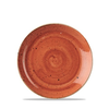 Porcelánový plytký tanier, ručne zdobený 16,5 cm | CHURCHILL, Stonecast Spiced Orange