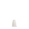 Soľnička biela, ručne zdobená 7 cm | CHURCHILL, Stonecast Barley White