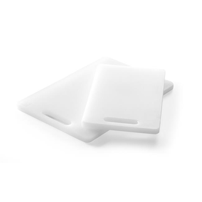 Doska na krájanie s držadlom  250x150x10 mm, biela | HENDI, 826348