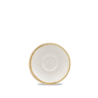 Biela podšálka, ručne zdobená 11,8 cm | CHURCHILL, Stonecast Barley White