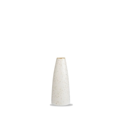 Biela váza, ručne zdobená 12,5 cm | CHURCHILL, Stonecast Barley White