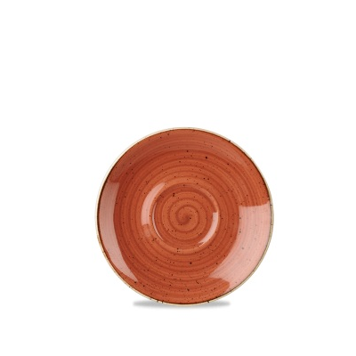 Porcelánová podšálka, ručne zdobená 15,5 cm | CHURCHILL, Stonecast Spiced Orange