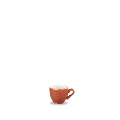 Porcelánová šálka na espresso 110 ml | CHURCHILL, Stonecast Spiced Orange