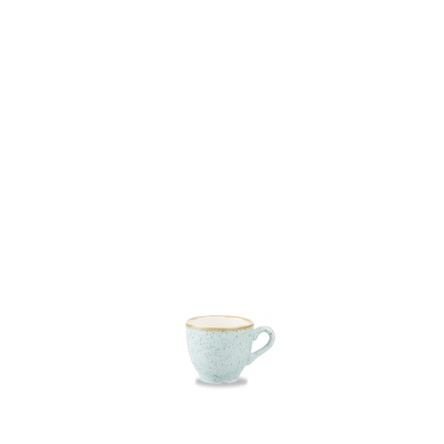 Porcelánová šálka na espresso, ručne zdobená 100 ml | CHURCHILL, Stonecast Duck Egg Blue