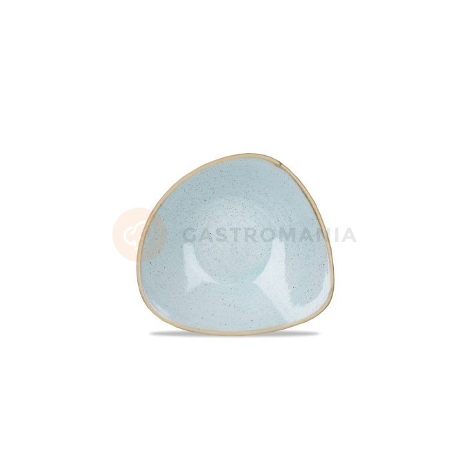 Porcelánová miska v tvare trojuholníka, ručne zdobená 600 ml | CHURCHILL, Stonecast Duck Egg Blue
