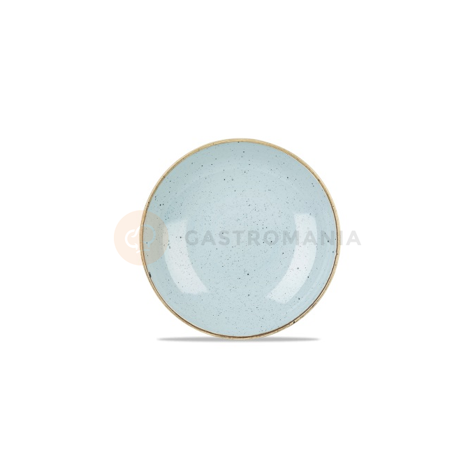 Porcelánový plytký talíř, ručne zdobený 21,7 cm | CHURCHILL, Stonecast Duck Egg Blue