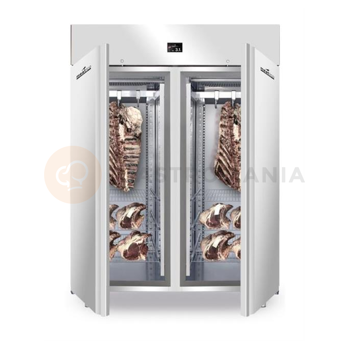 Zracia skriňa na mäso 2-dverová 1500 l INOX NEW2020 | MEATICO, 991734