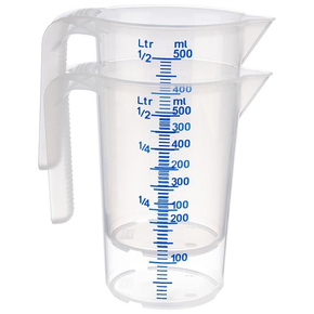 Polypropylénová odmerka s mierkou 1 l | APS, Stackable