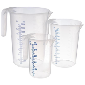 Polypropylénová odmerka s mierkou 1 l | APS, Stackable