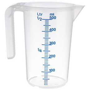 Polypropylénová odmerka s mierkou 2 l | APS, Stackable