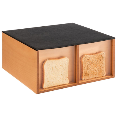 Bufetová drevená skrinka 360x335x160 mm | APS, Toast box