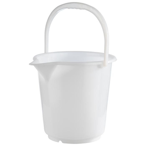 Polyetylénové vedro 10,5 l, biele | APS, 30075