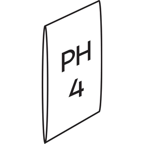 pH kalibračné činidlo 4, sada 5 sáčkov 20 ml | MEATICO, PA9220