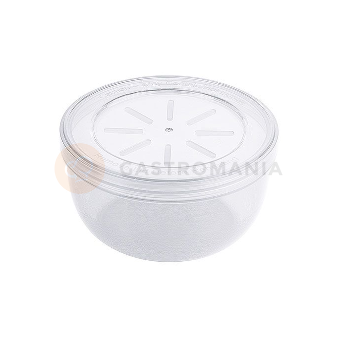 Opakovane použiteľný box na polievku, biely | CONTACTO, 1109/350