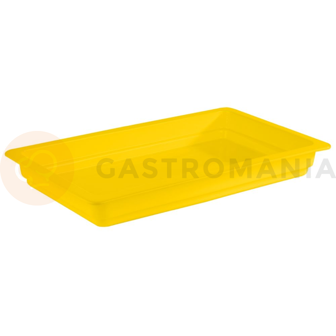 Porcelánová gastronádoba GN 1/1, 60 mm, žltá | APS, 82270