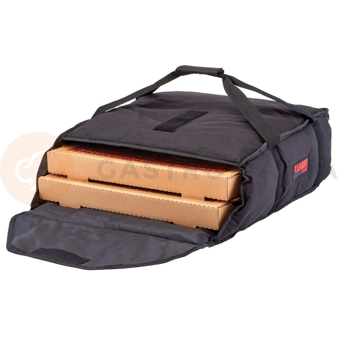 Termoizolačná taška na pizzu na 2 pizze 406 mm alebo 3 pizze 355 mm, s rozmerom 420x460x165 mm | CAMBRO, GOBAGS