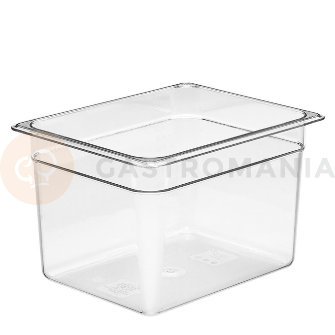 Polykarbonátová nádoba GN 1/2, 11, 7 l, s rozmerom 325x265x200 mm | CAMBRO, Camwear