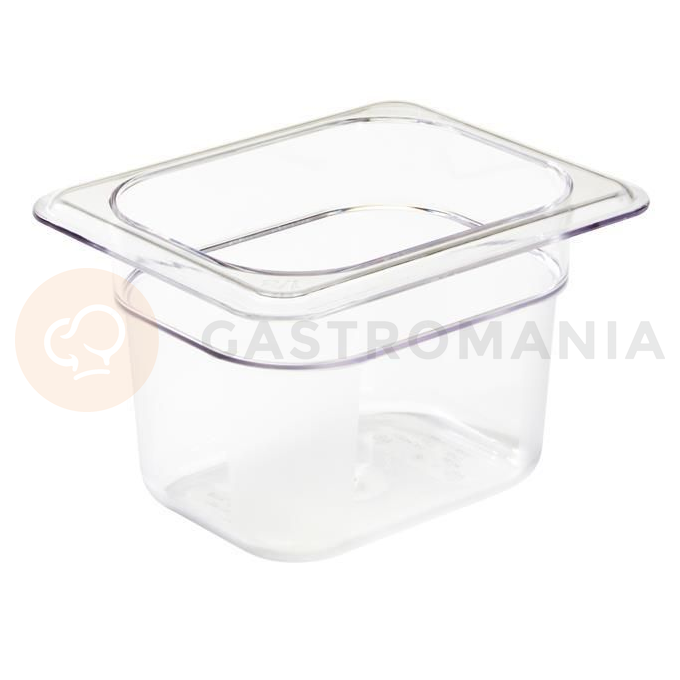 Polykarbonátová nádoba GN 1/8, 0, 7 l, s rozmerom 161x132x65 mm | CAMBRO, Camwear