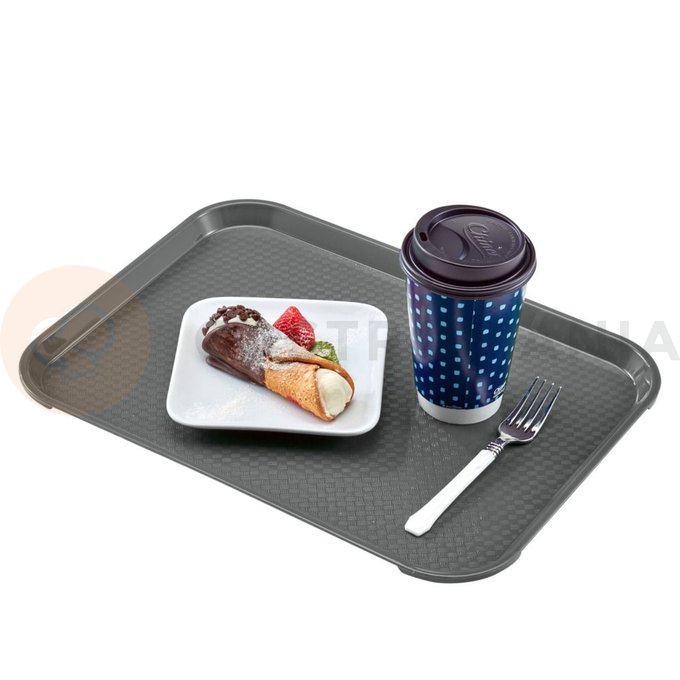 Podnos z polypropylénu sivý 355x457 mm | CAMBRO, Fast Food